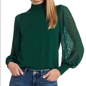 Cece long sleeve Forrest green
